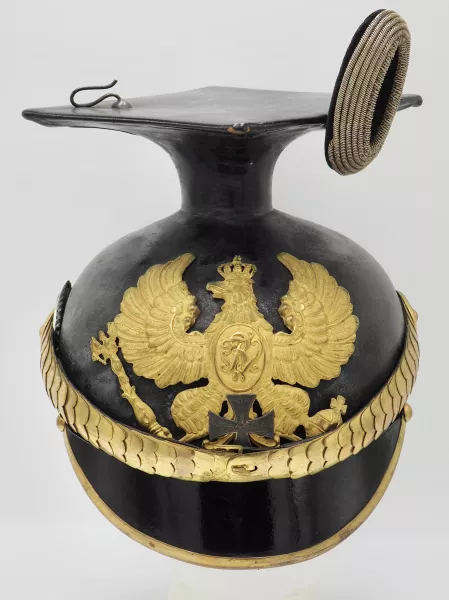 Prussian  1st, 2nd or 3rd Uhlan Reserve Officer Tschapka Visuel 1 principal